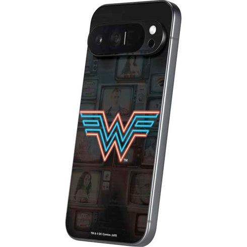Wonder Woman 1984 (2020) Neon Logo Pixel 9 Pro XL Skin